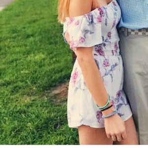 Off the shoulder romper